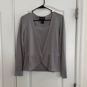 Requirements Gray Women's Sweater